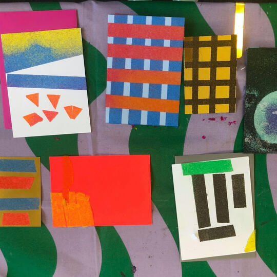 Patterns with sand - session